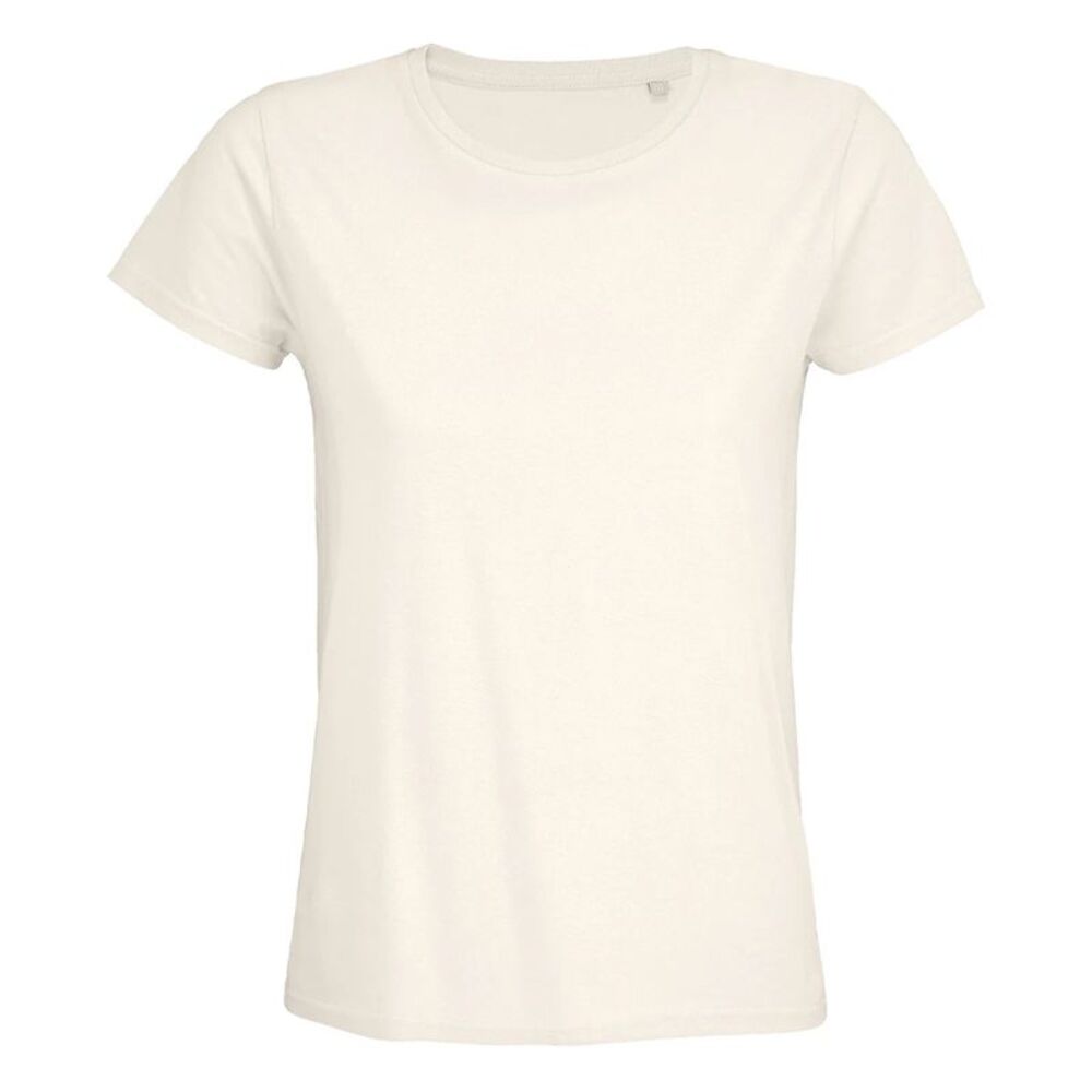 SOLS Womens/Ladies Pioneer T-Shirt / Off White